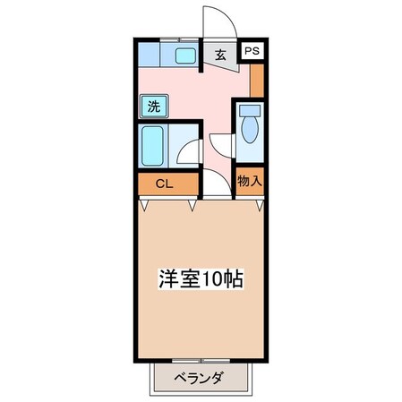 松本駅 バス15分  南浅間公民館前下車：停歩7分 1階の物件間取画像